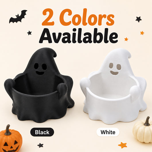 Recipiente de Dados Fantasma Lindo, Bandeja de Almacenamiento de Dados Impresa en 3D, Decoración de Fantasma de Halloween para Aficionados a Juegos de Mesa - Image 3