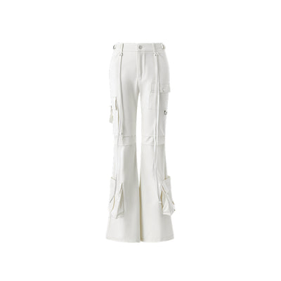 Pantalones Cargo Retro de Pierna Ancha - Image 2