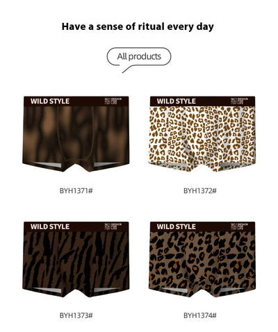 Calzón de Seda Helada Estampado Leopardo - Image 14