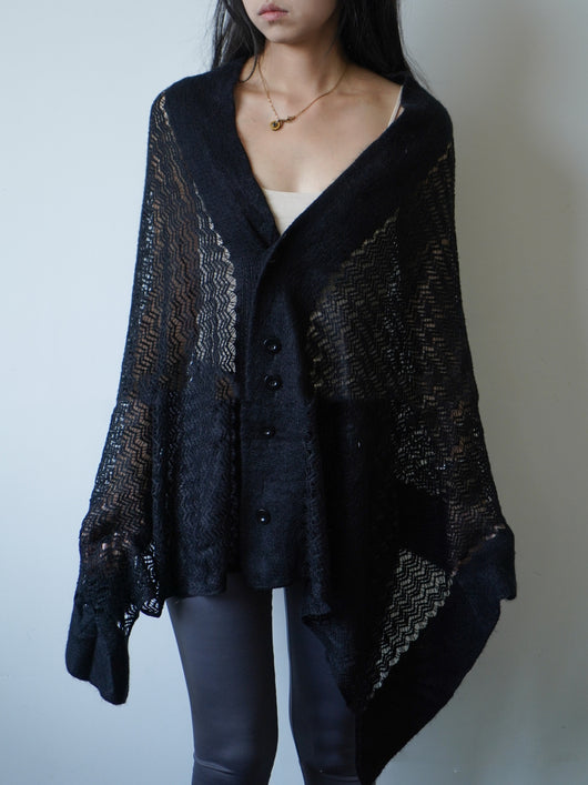 Cardigan Calado Tipo Chal - Estilo de Blogueras Europeas y Americanas - Image 13