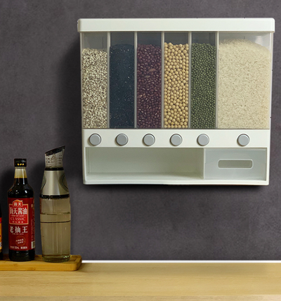 Contenedor de Arroz Montable en Pared con Diseño Moderno - Image 12