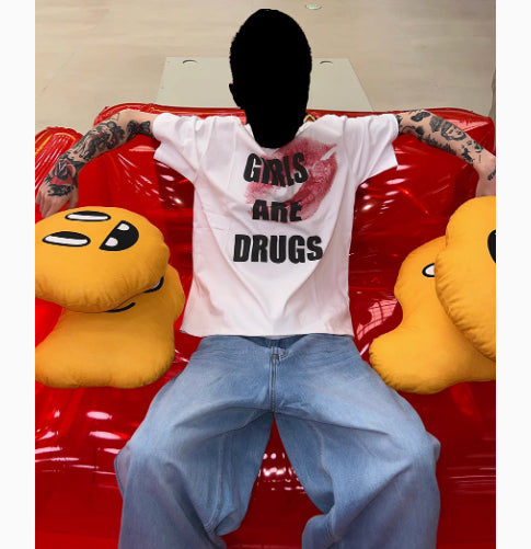 Playera de Algodón con Diseño Conceptual de Manga Corta - Image 5