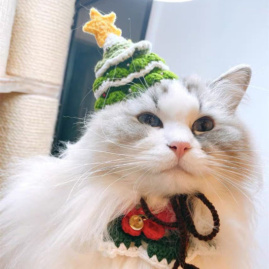 Gorro Navideño Tejido a Mano para Mascotas - Image 9