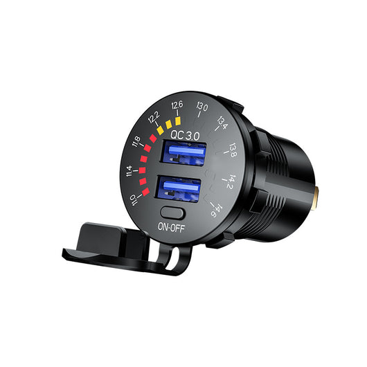 Cargador de Auto Dual USB QC3.0 de Carga Rápida - Image 4