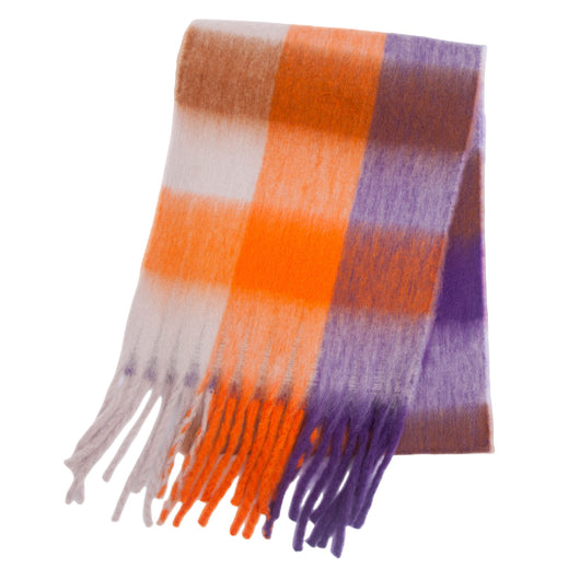 Bufanda Gruesa Cuadros Otoño Invierno - Diseño Multicolor Elegante - Image 34