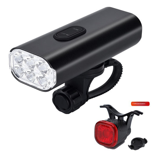 Faro Delantero USB Recargable para Bicicleta - Kit Completo de Iluminación - Image 14