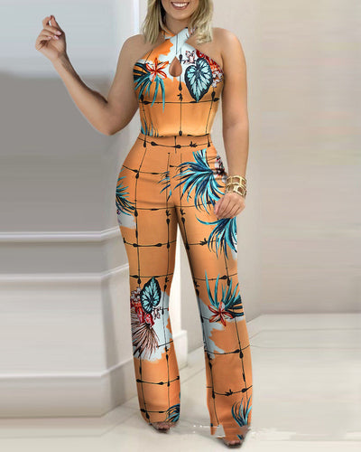 Conjunto de Dos Piezas con Blusa y Pantalón Estampado - Image 3