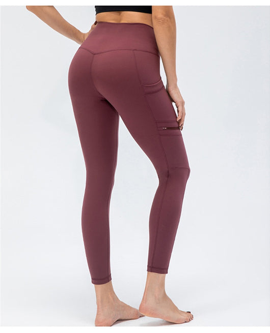 Pantalones de Sudadera Ajustados de Cintura Alta con Bolsillos Laterales - Image 16