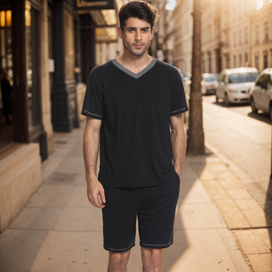 Conjunto de Shorts y Camisa Casual para Hombre - Dos Piezas - Image 15