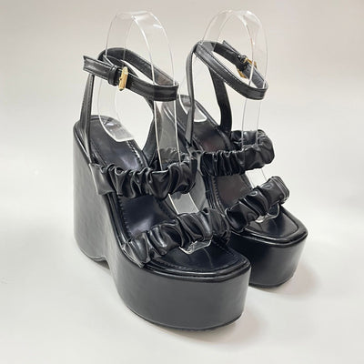 Sandalias Tipo Wedge con Plataforma y Cierre Elástico - Image 4