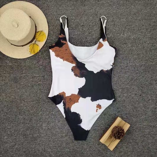Bikini Estampado con Corte Asimétrico - Diseño Personalidad Mujer - Image 11