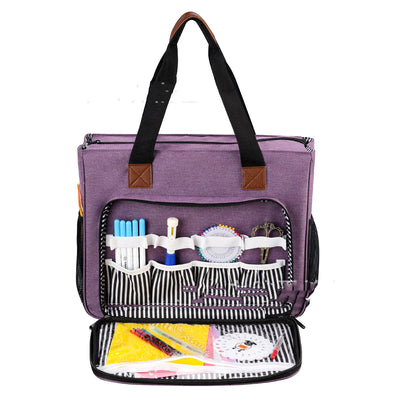 Bolsa Organizadora de Bordado Oxford Doble Capa para Hilos y Herramientas - Image 3