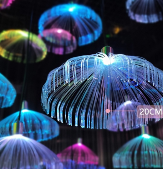Lámpara LED Medusa Luminosa - Decoración Exterior Resistente al Agua - Image 7