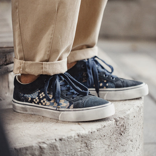 Zapatos Casuales Estampados para Parejas - Estilo Estudiante