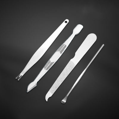 Juego de herramientas de manicura en acero inoxidable - Image 9