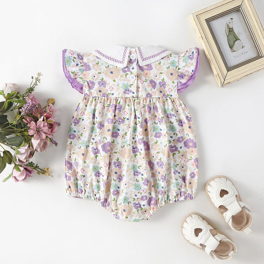 Enterizo Floral Minimalista Estilo Western para Bebé - Image 13