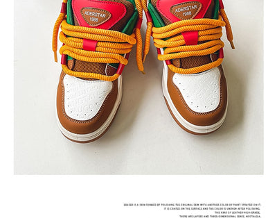 Tenis Retro Altos Hamburg Fries para Deportes y Estilo Casual de Verano - Image 8