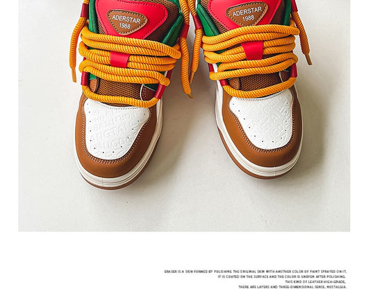 Tenis Retro Altos Hamburg Fries para Deportes y Estilo Casual de Verano - Image 8