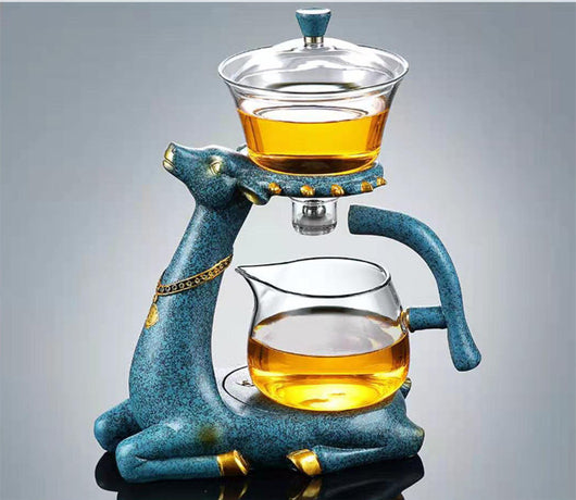 Juego de Té de Vidrio Automático para Sala de Estar - Image 8