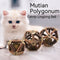 Bola de Juego para Gatos con Poligonium y Hierba Gatera