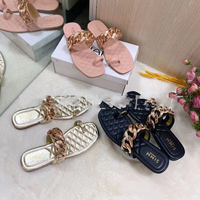 Pantuflas de Tacón Plano con Brillantes - Cómodas y Elegantes para Diario - Image 5