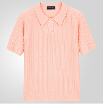 Camisa Casual Hombre Manga Corta Cuello Solapa Ajuste Relajado - Image 17