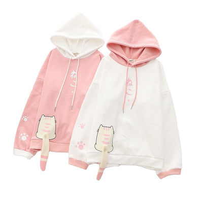Sudadera Cálida para Gatos con Cola Posterior - Image 6