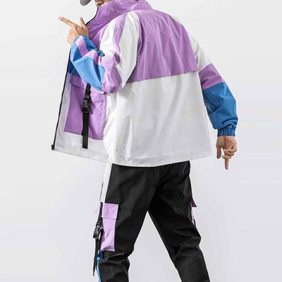 Conjunto Deportivo Juvenil de Dos Piezas con Chaqueta y Pantalón Multi-Bolsillos - Image 2