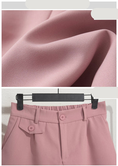 Pantalón Talle Alto Ancho y Suelto con Silueta Ajustada - Image 14