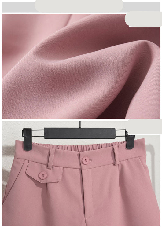 Pantalón Talle Alto Ancho y Suelto con Silueta Ajustada - Image 14