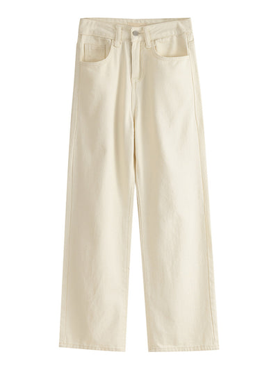 Jeans Retro Cintura Alta Recta Holgada para Mujer - Image 5