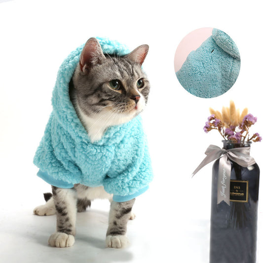 Suéter de Algodón Polar para Perros y Gatos Pequeños y Medianos