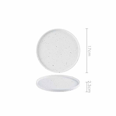 Juego de Vajilla de Porcelana: Platos y Cucharas para Comedor - Image 8
