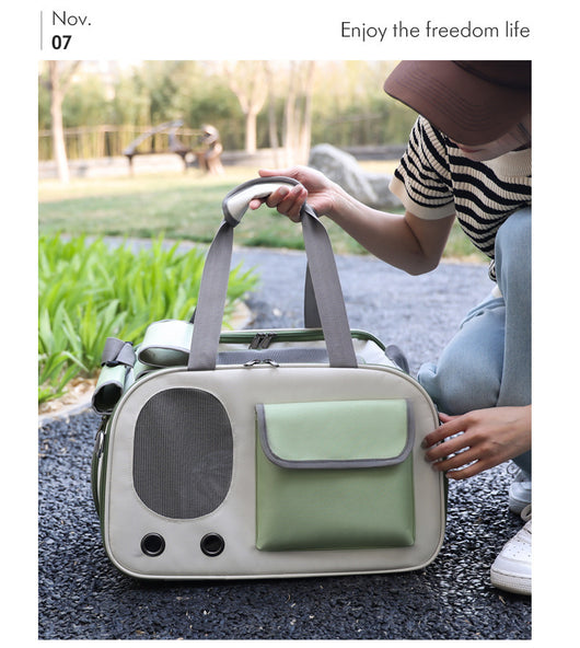Bolsa Transportadora Plegable para Mascotas - Gran Capacidad - Image 24