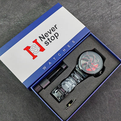 Reloj de Cuarzo para Hombre con Correa de Acero Inoxidable - Diseño Moderno y Elegante - Image 4