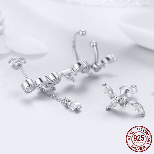 Aretes Hipoalergénicos Facetados con Temperamento Elegante - Image 4