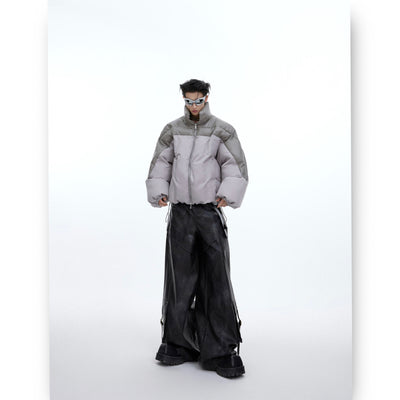 Chaqueta de Algodón con Diseño 3D y Acabado Luminoso - Image 8