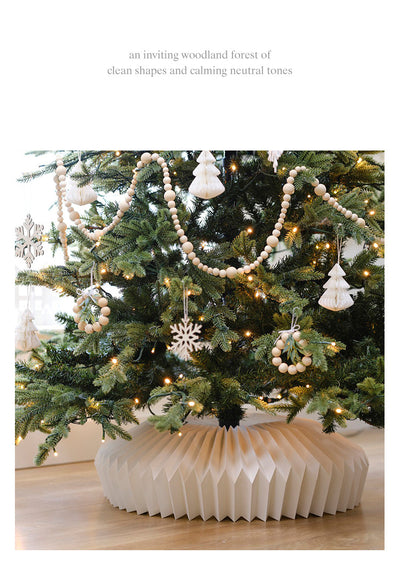 Falda Protectora para Árbol de Navidad - Base Decorativa y Cerca - Image 10