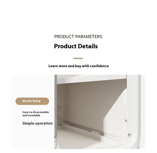 Gabinete Organizador Plegable Multifuncional para Baño - Image 19