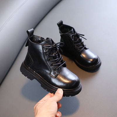 Botas Martin de Cuero con Cordones para Niños - Image 7