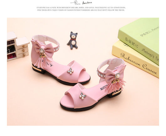 Sandalias Infantiles con Moño - Suela Suave y Flexible - Image 11