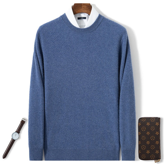 Suéter de Cachemira para Hombre con Corte Holgado - Image 6