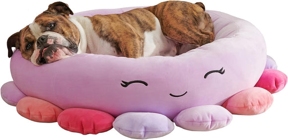 Cama para Mascotas Tiburón - Cómoda Ultrasuave Tamaño Grande