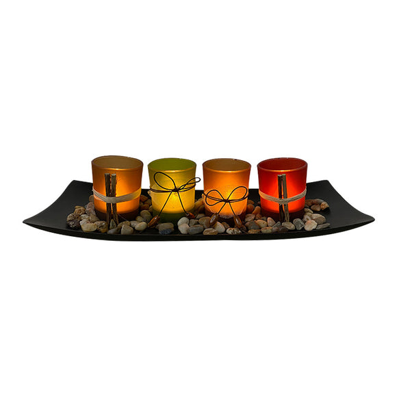 Copas Decorativas Hoja para Bodas y Eventos