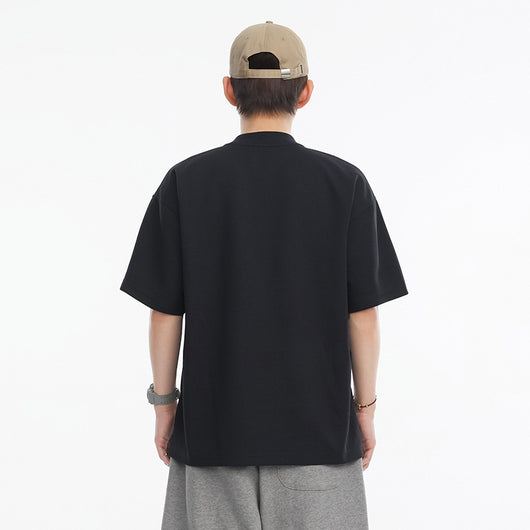 Playera Casual con Cierre Frontal para Hombre - Image 3