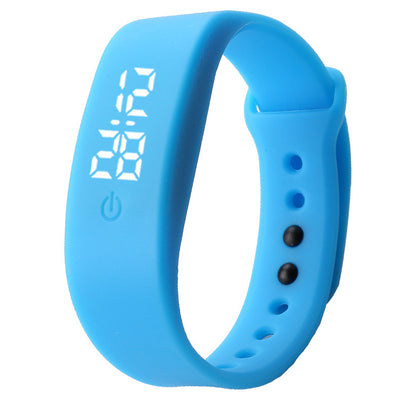 Pulsera LED Deportiva Escolar con Botón de Luz Blanca - Image 4