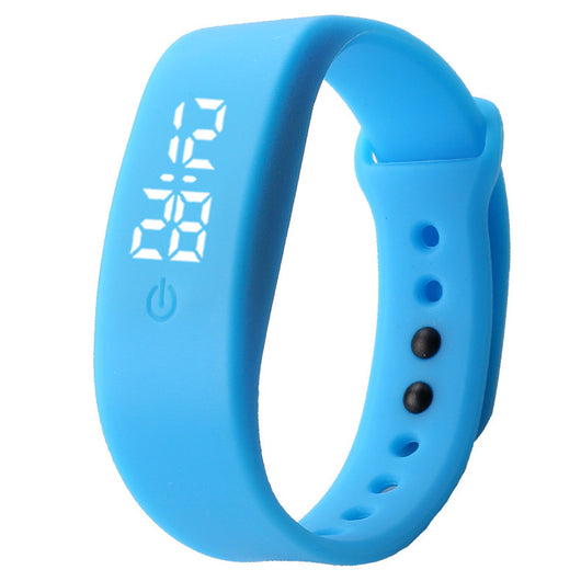 Pulsera LED Deportiva Escolar con Botón de Luz Blanca - Image 4