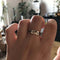 Anillo Vintage de Personalidad Simple para Mujer