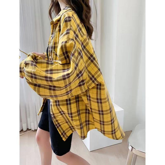 Camisa Cuadros Diseño Exclusivo para Mujer - Image 8