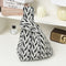 Flame Print Beige Black 20 X 12x35 Cm